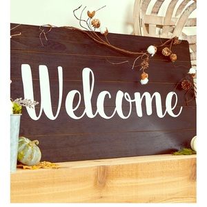 Homemade signs wood or canvas